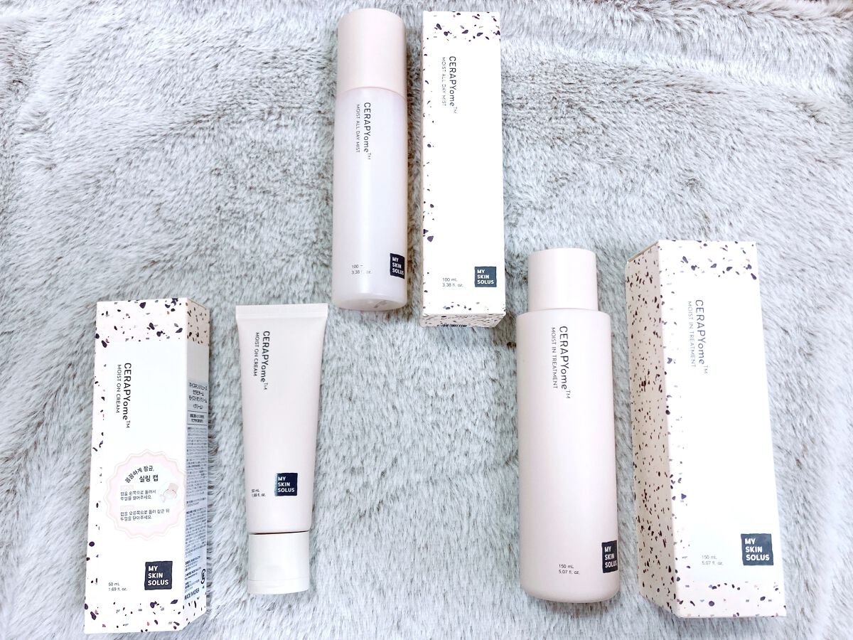 CERAPYome Moist In Treatment/my skin solus/美容液を使ったクチコミ（1枚目）