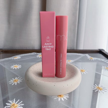 ジューシーラスティングティント/rom&nd/リップティントを使ったクチコミ(8枚目)