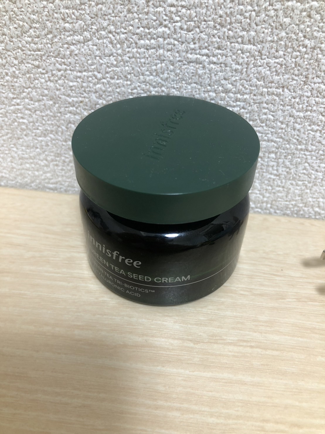 グリーンティーシード クリーム 50ml/innisfree/フェイスクリームを使ったクチコミ（1枚目）
