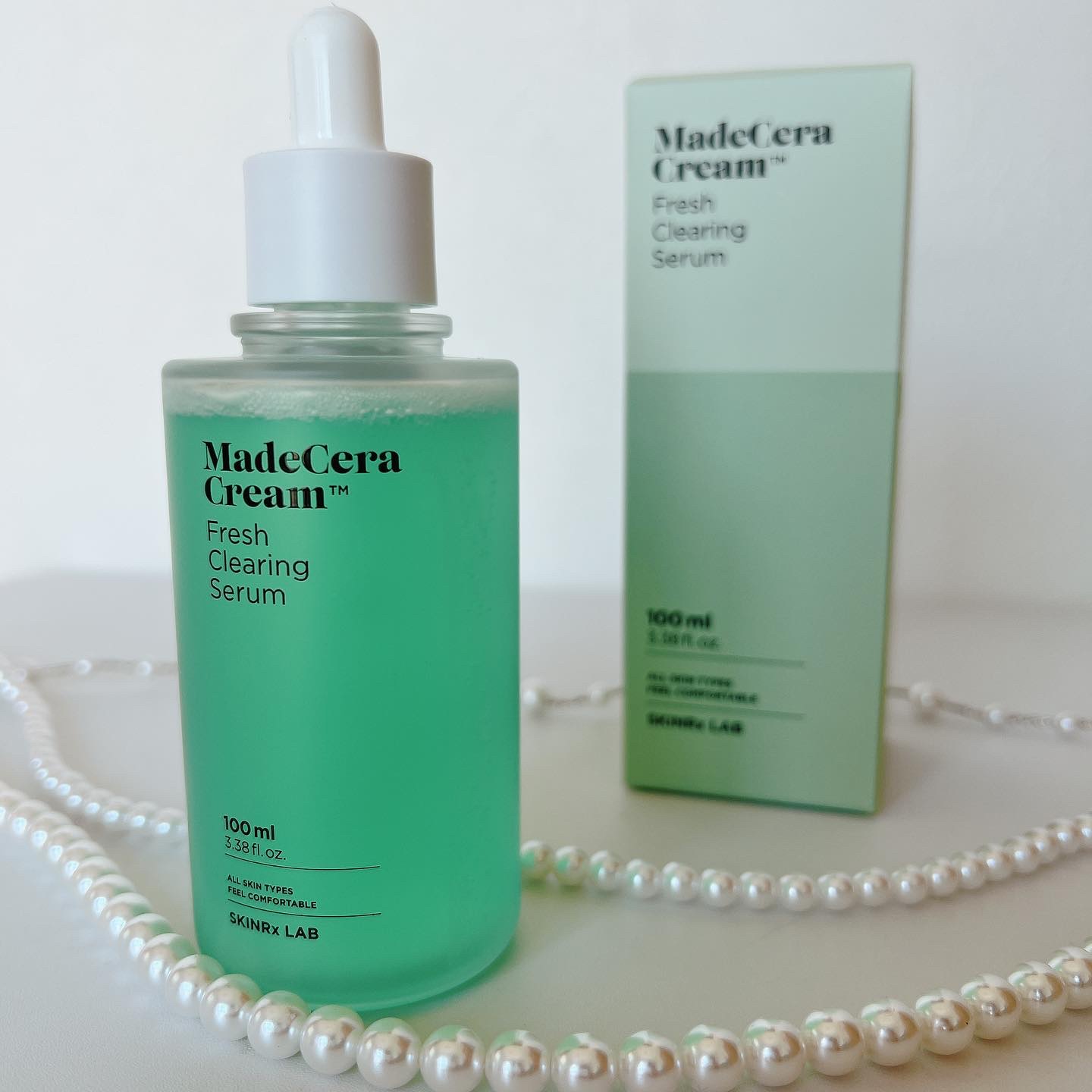 マデセラフレッシュクリアリングアンプル 100ml/SKINRx LAB/美容液を使ったクチコミ（1枚目）