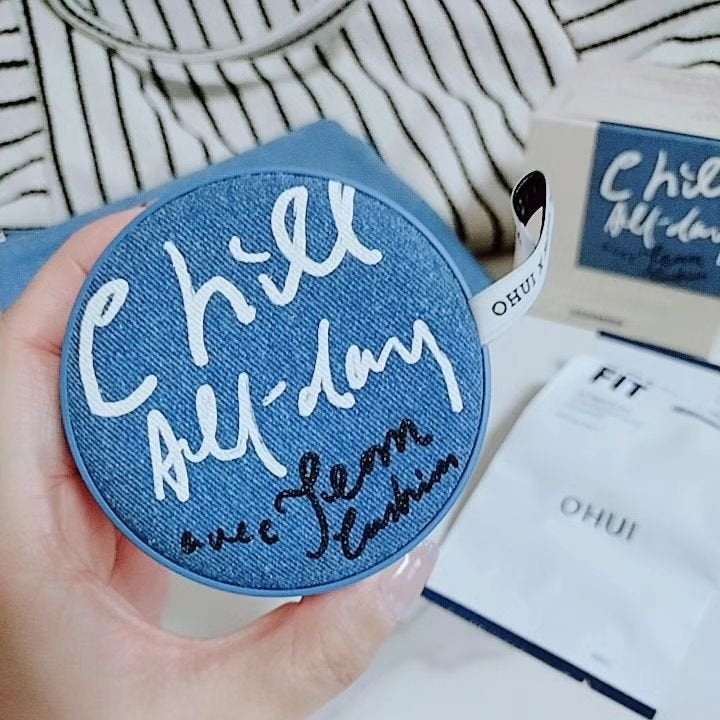 アルティメットフィット ロングウェアデニムクッション/OHUI/クッションファンデーションを使ったクチコミ(2枚目)