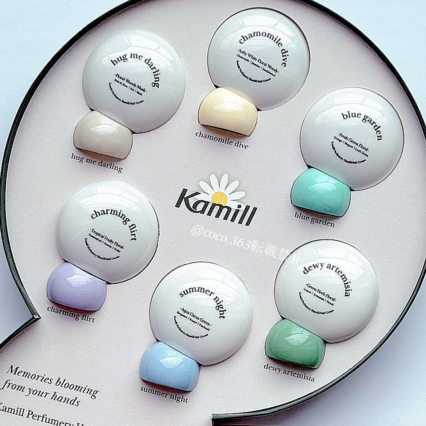 パフューマリー ハンド&ネイルクリーム デューイアルテミシア 50ml/カミール/ハンドクリームを使ったクチコミ(5枚目)