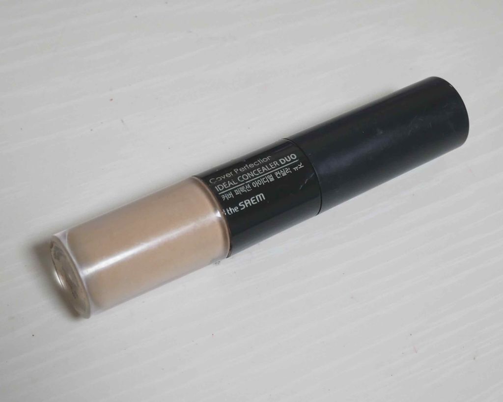 カバーパーフェクション アイディールコンシーラー デュオ/the SAEM/スティックコンシーラーを使ったクチコミ(1枚目)
