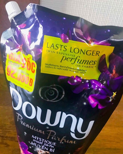 ダウニー ミスティック 濃縮のクチコミ「ダウニー 柔軟剤 アジアンダウニー ミスティーク
みなさんご存知のダウニーです。
いろいろ.....」(2枚目)