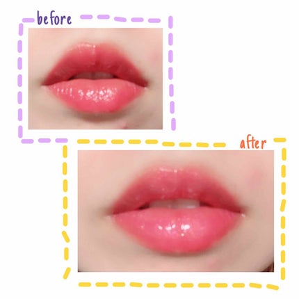 LIP38℃ +UnFrame<ホログラフィック>/UZU BY FLOWFUSHI/リップグロスを使ったクチコミ(3枚目)