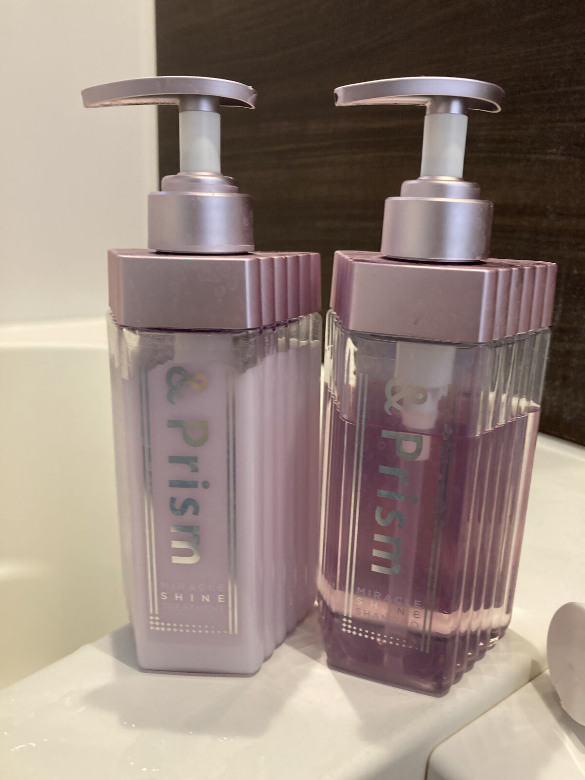 ミラクル シャイン シャンプー/ヘアトリートメント/&Prism/市販シャンプーを使ったクチコミ（1枚目）