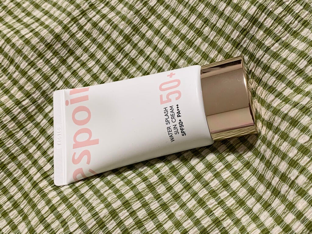 ウォータースプラッシュサンクリーム/espoir/日焼け止め・UVケアを使ったクチコミ(1枚目)