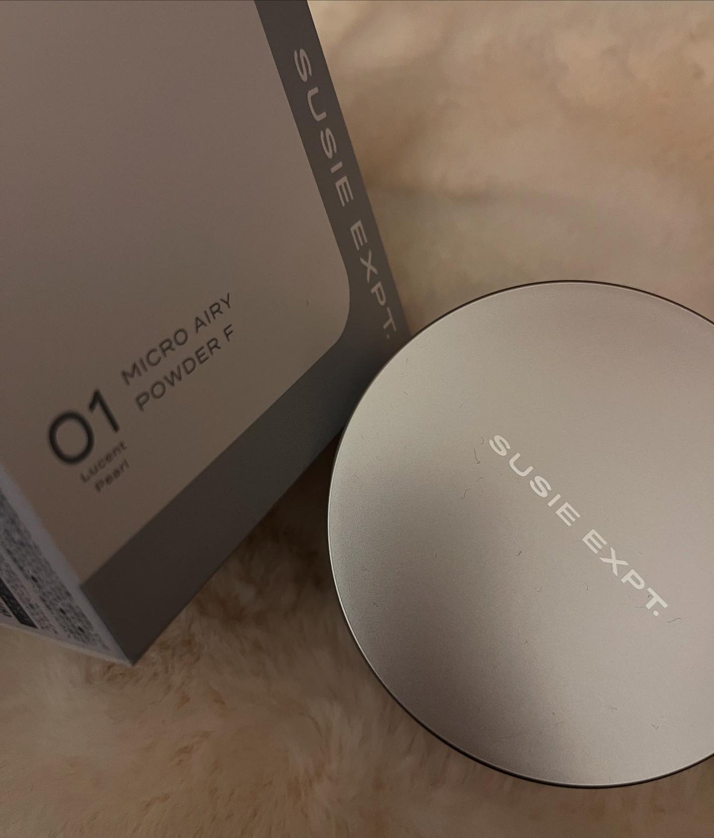 スージー エキスパート マイクロエアリーパウダーF/SUSIE EXPT./ルースパウダーを使ったクチコミ(4枚目)