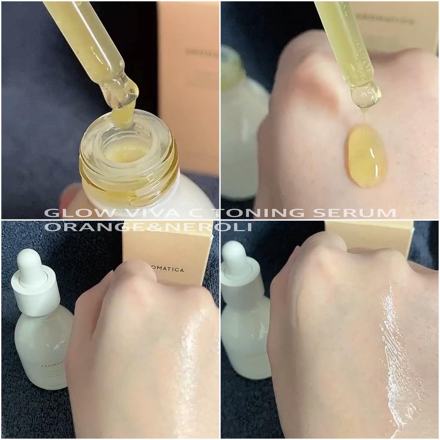 グロービタCトーニングセラム/AROMATICA/美容液を使ったクチコミ(4枚目)