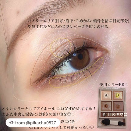 パノラマデザイン アイパレット/Visée/アイシャドウパレットを使ったクチコミ(8枚目)