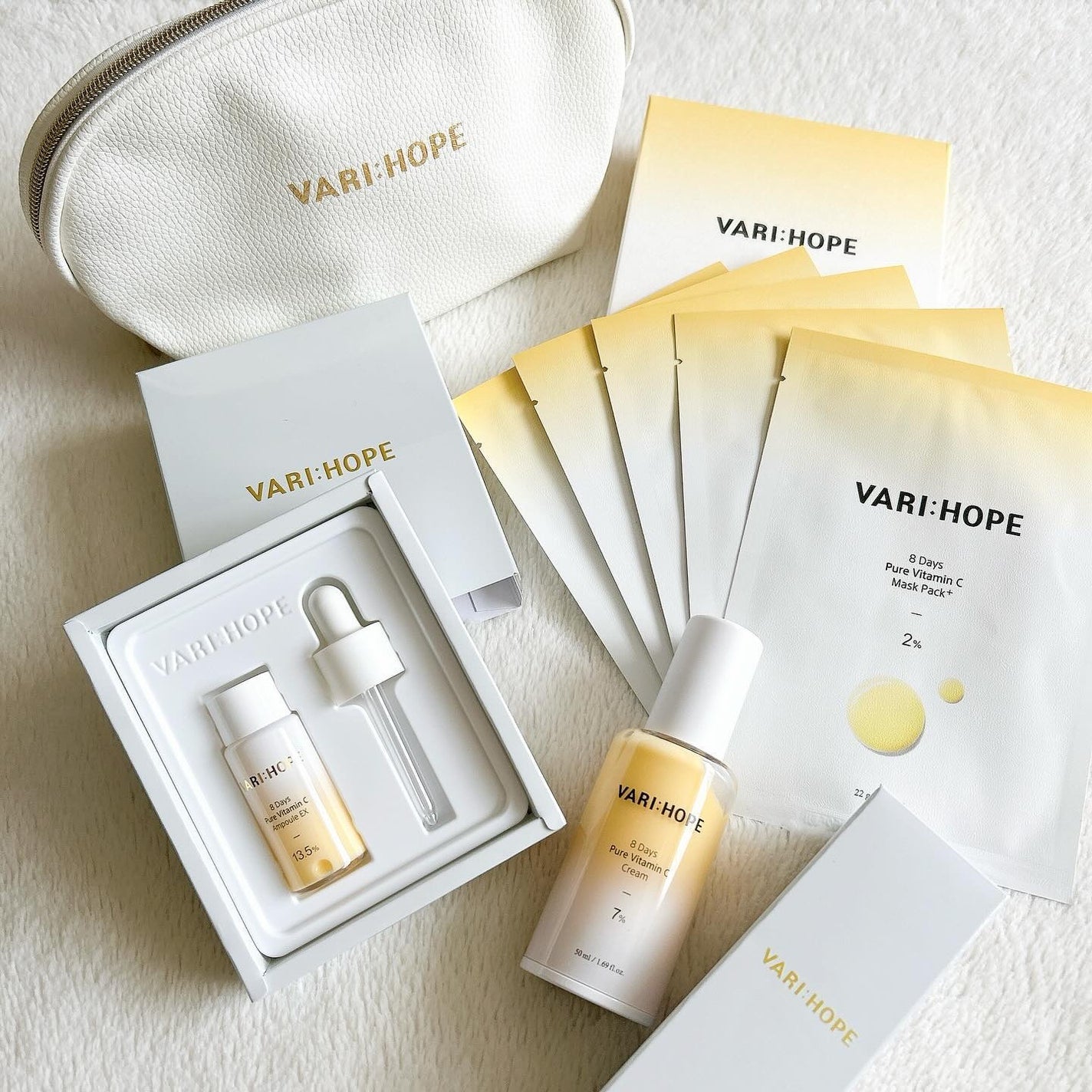 8デイズピュアビタミンCアンプル/VARI:HOPE/美容液を使ったクチコミ(1枚目)