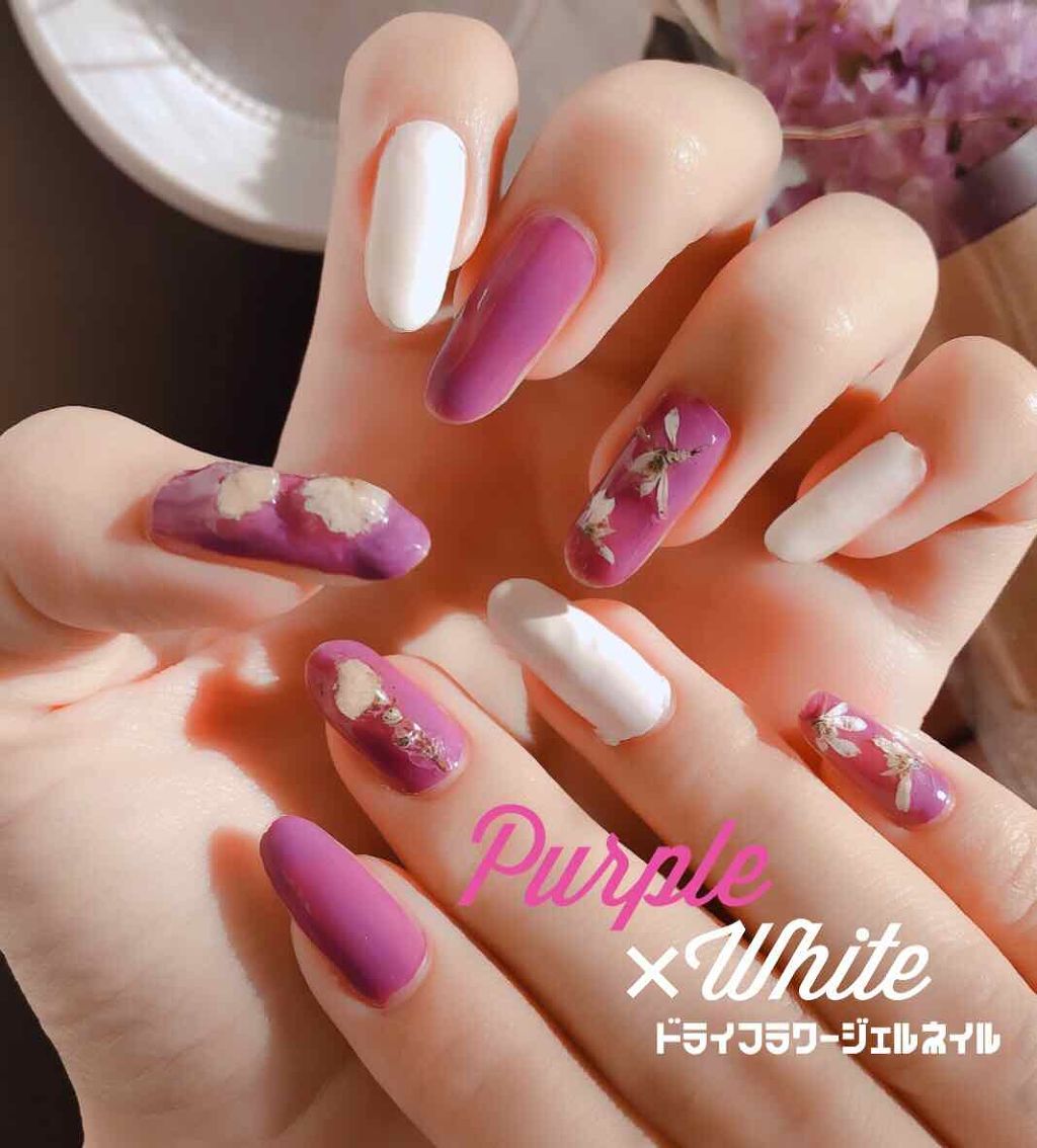 ジェルネイル（ライト対応）/セリア/ジェルネイルを使ったクチコミ（1枚目）