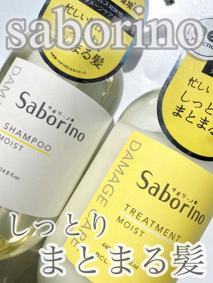 ハヤラクシャンプー モイスト/トリートメント モイスト/サボリーノ/市販シャンプーを使ったクチコミ(1枚目)