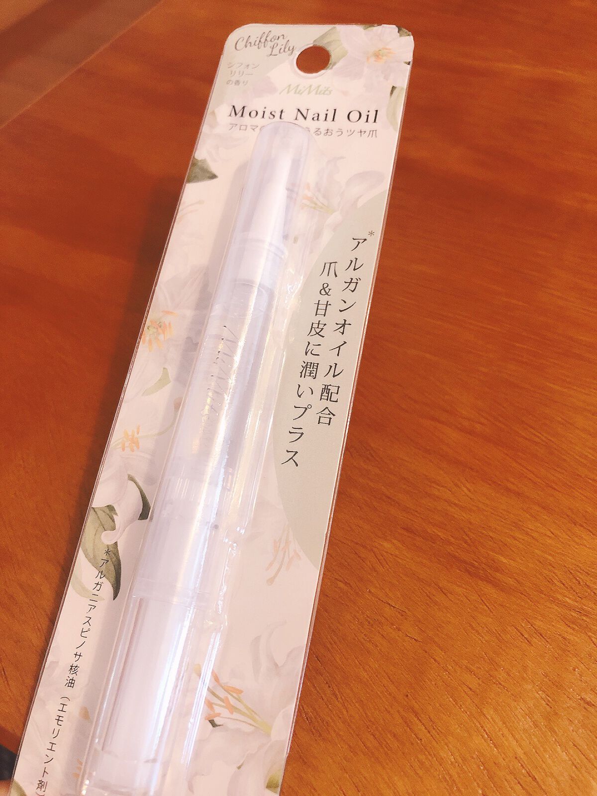 Mimits モイストネイルオイル Mimits モイストネイルオイル　シフォンリリー/ビー・エヌ/ネイルオイル・トリートメントを使ったクチコミ（2枚目）