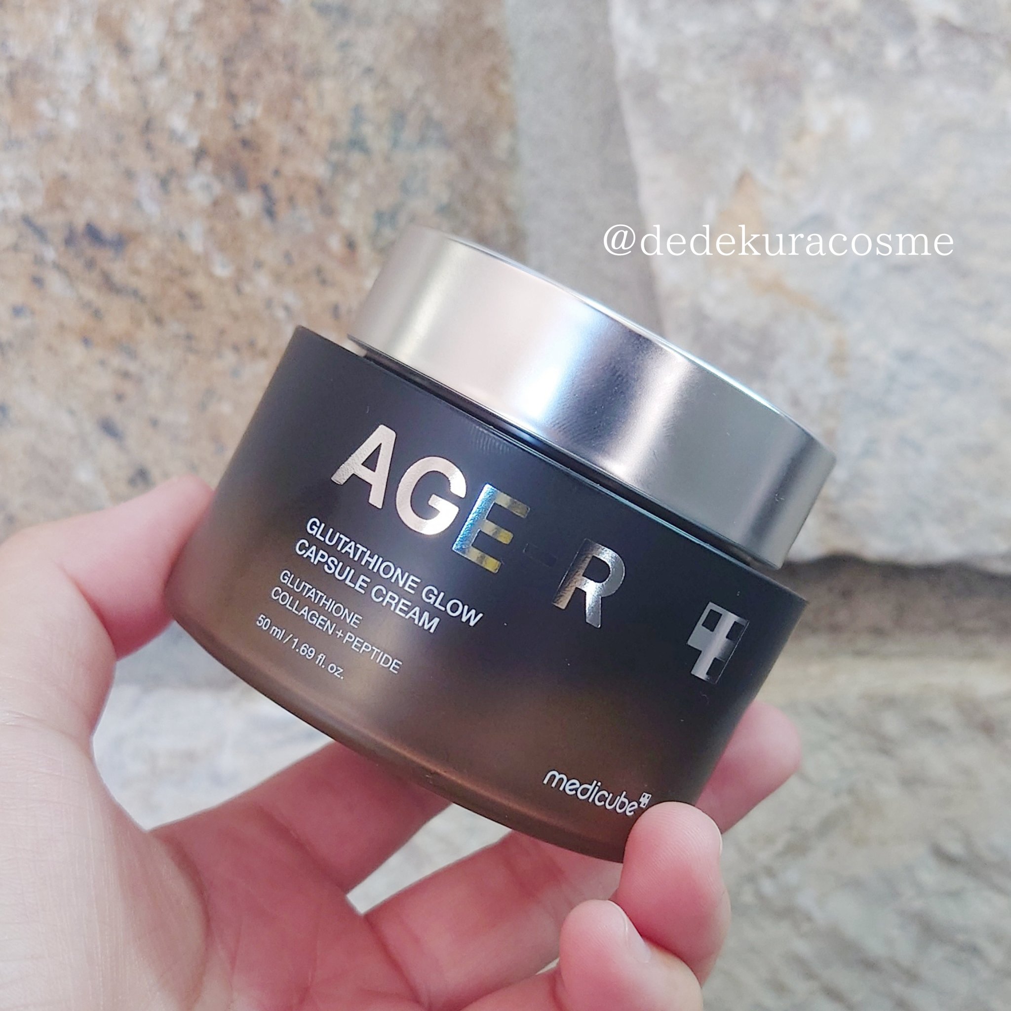 グルタチオングロウカプセルクリーム/MEDICUBE/フェイスクリームを使ったクチコミ（1枚目）