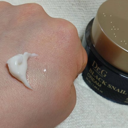 ブラックスネイル クリーム/Dr.G/フェイスクリームを使ったクチコミ(5枚目)