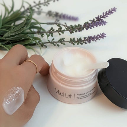 メディリフト ニードルリフトクリーム/YA-MAN TOKYO JAPAN/フェイスクリームを使ったクチコミ(2枚目)