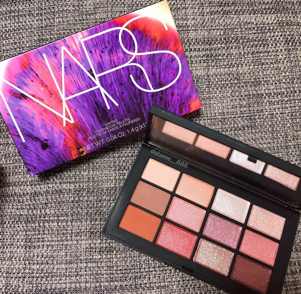 イグナイテッド アイシャドウパレット/NARS/アイシャドウパレットを使ったクチコミ（1枚目）