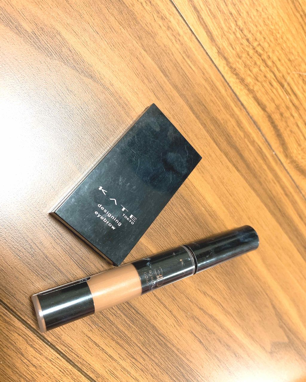 ケイト デザイニングアイブロウ3D/KATE/パウダーアイブロウを使ったクチコミ（1枚目）