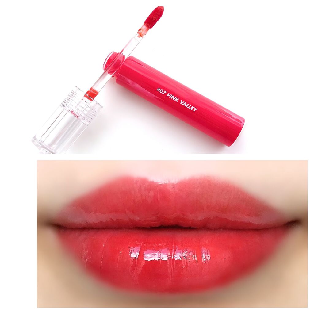 グラスティングウォーターティント/rom&nd/リップティントを使ったクチコミ（2枚目）