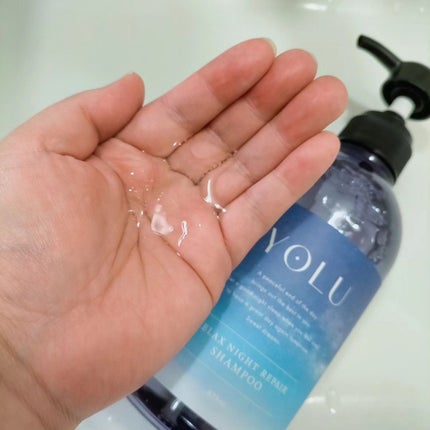 リラックスナイトリペア シャンプー/トリートメント/YOLU/市販シャンプーを使ったクチコミ(3枚目)