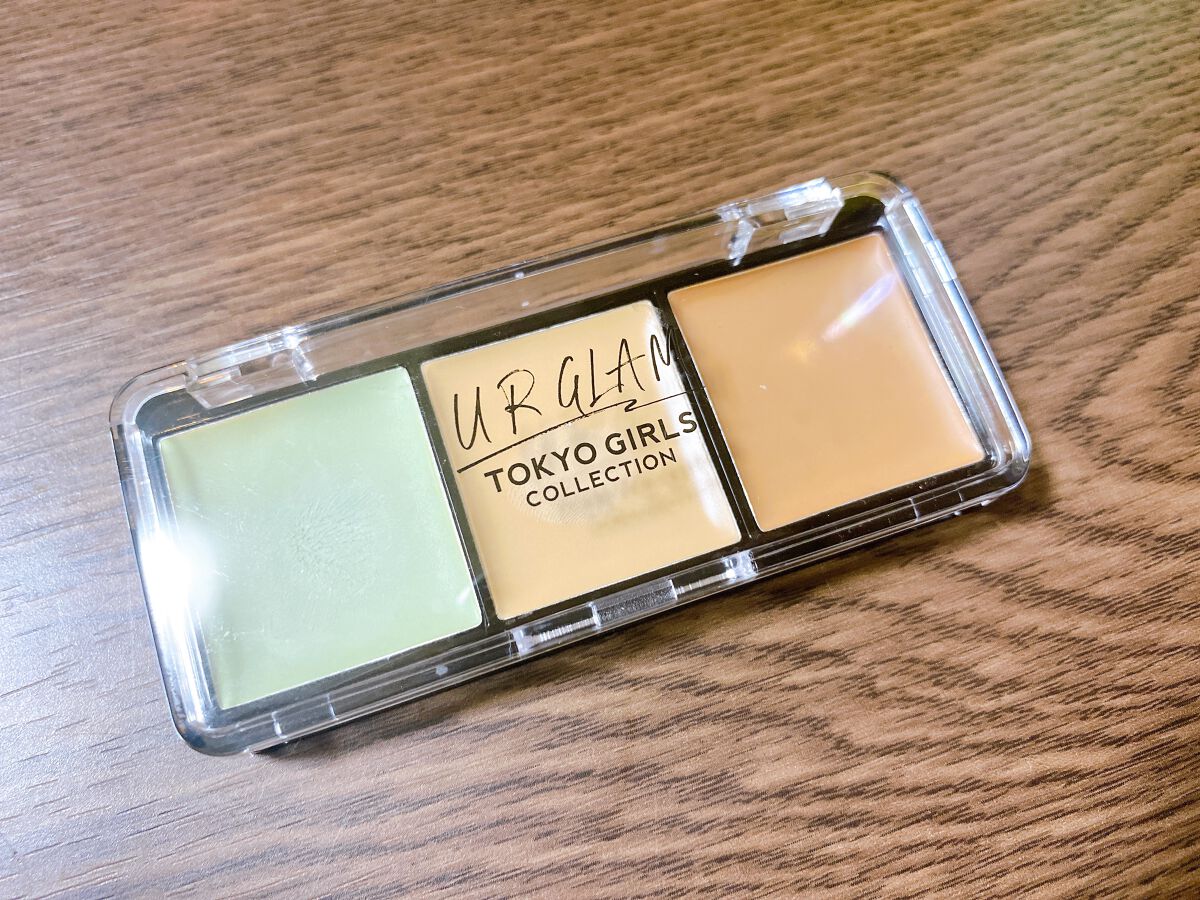 コンシーラーパレットb  (TOKYO GIRLS COLLECTION) 01 グリーン＆ベージュ/U R GLAM/パレットコンシーラーを使ったクチコミ（1枚目）