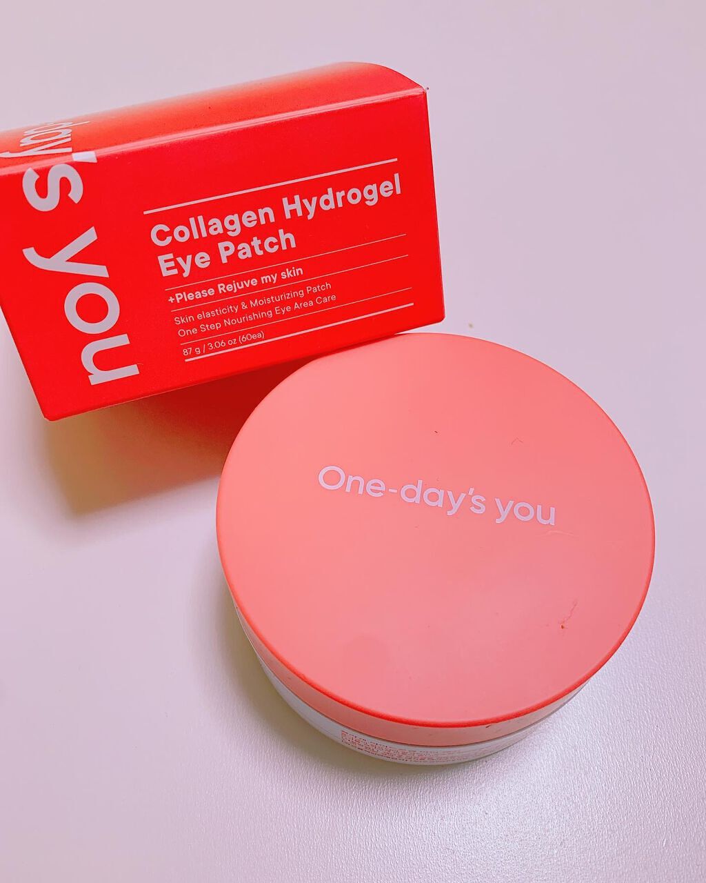 コラーゲンハイドロゲルアイパッチ/One-day's you/アイケア・アイクリームを使ったクチコミ（1枚目）