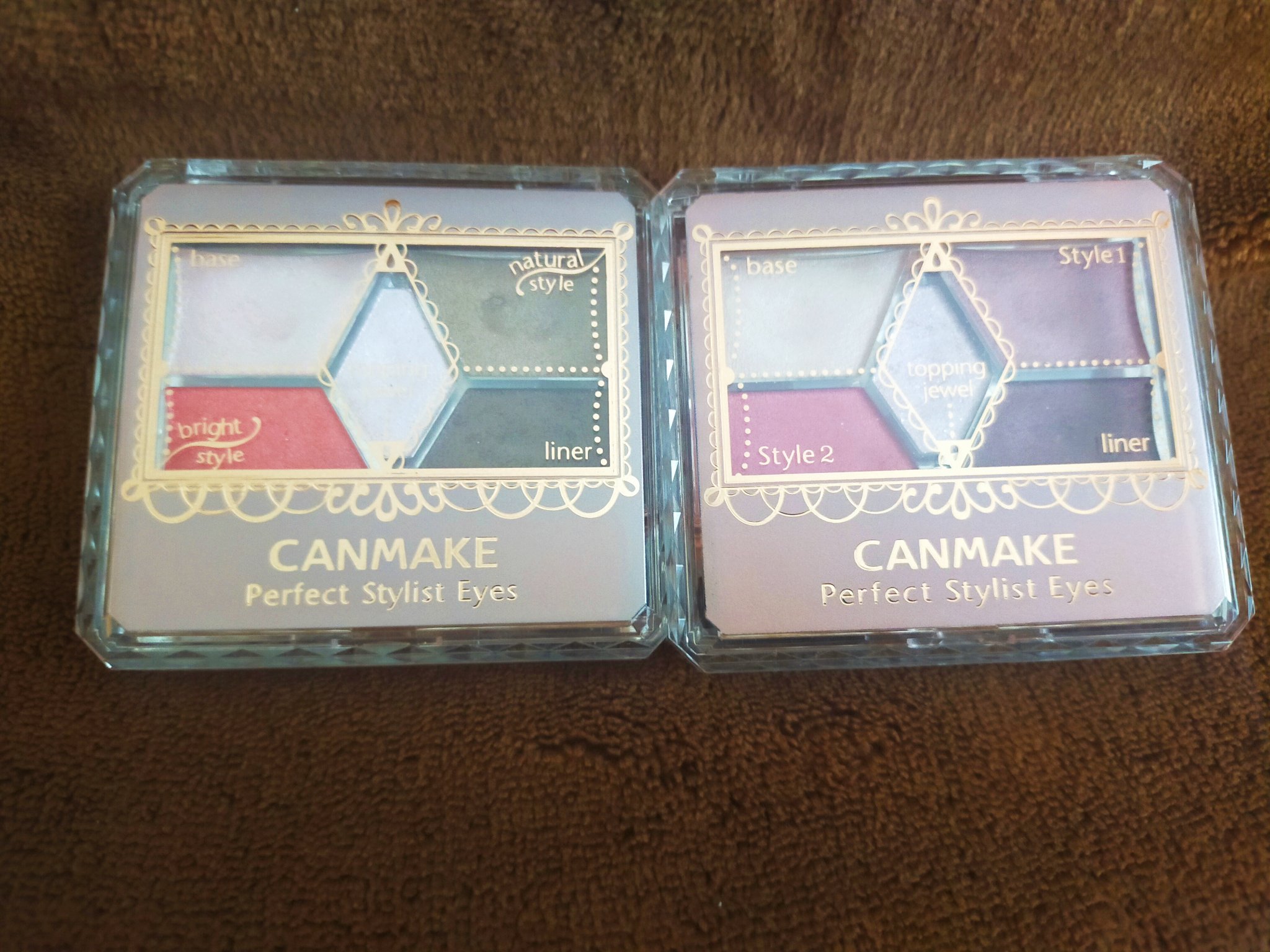 【旧品】パーフェクトスタイリストアイズ/キャンメイク/アイシャドウパレットを使ったクチコミ（2枚目）