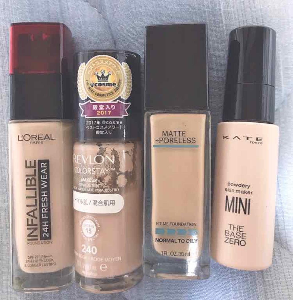 インファリブル フレッシュウェア ファンデーション/ロレアル パリ/リキッドファンデーションを使ったクチコミ（1枚目）