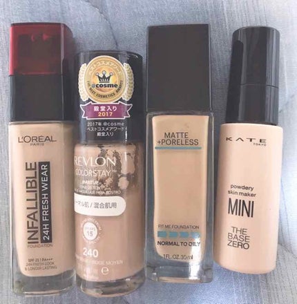 カラーステイ メイクアップ/REVLON/リキッドファンデーションを使ったクチコミ(1枚目)