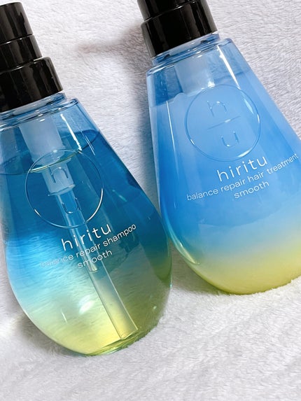 バランスリペア シャンプー/ヘアトリートメント スムース/hiritu/市販シャンプーを使ったクチコミ(1枚目)