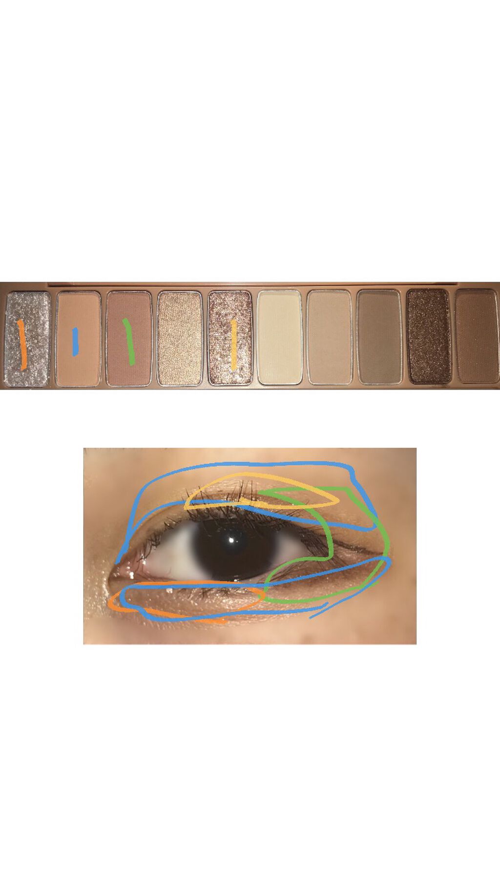 パーフェクトマルチアイズ/キャンメイク/アイシャドウパレットを使ったクチコミ(2枚目)