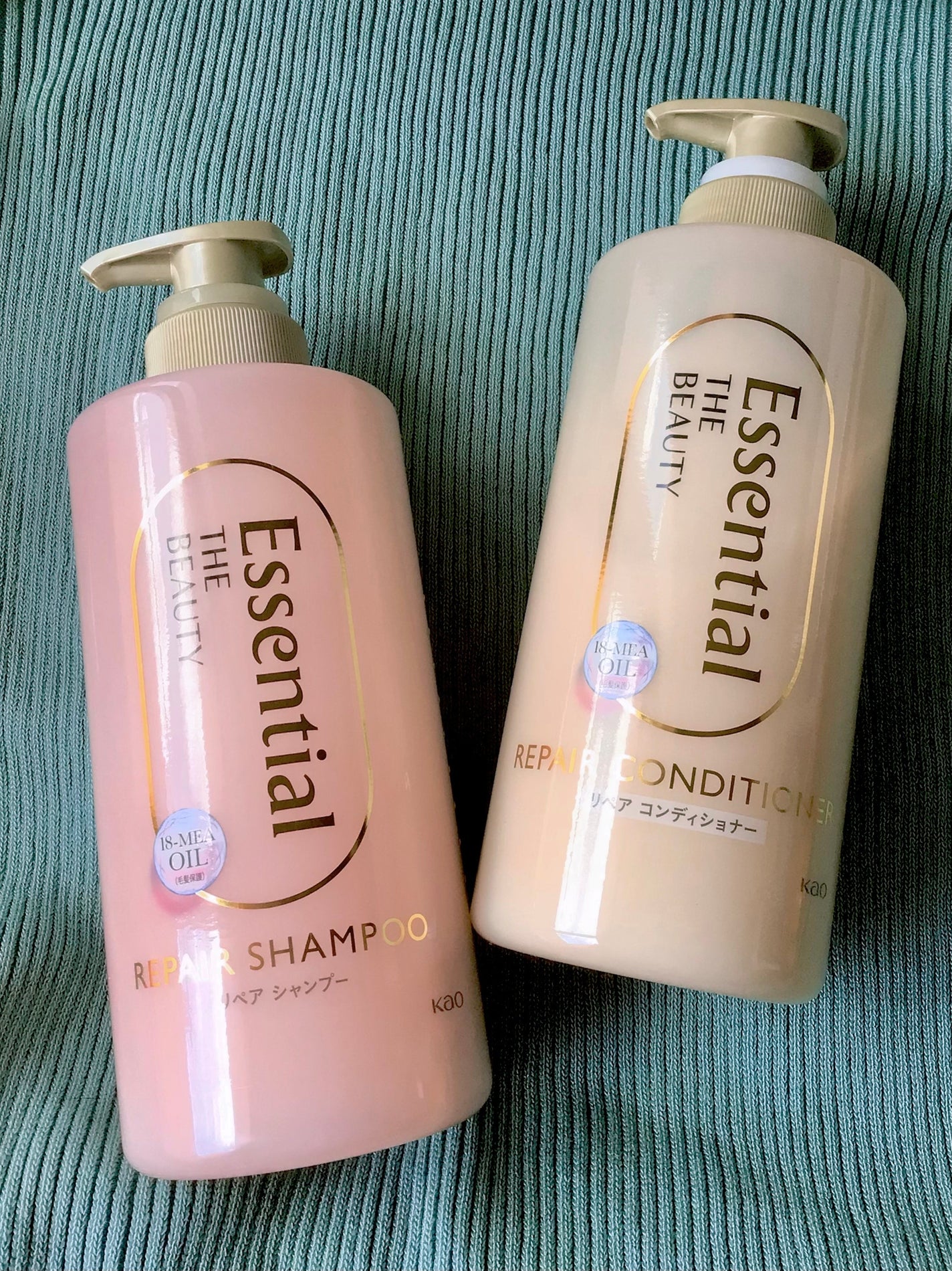 ザビューティ リペアシャンプー・コンディショナー/エッセンシャル/市販シャンプーを使ったクチコミ(1枚目)
