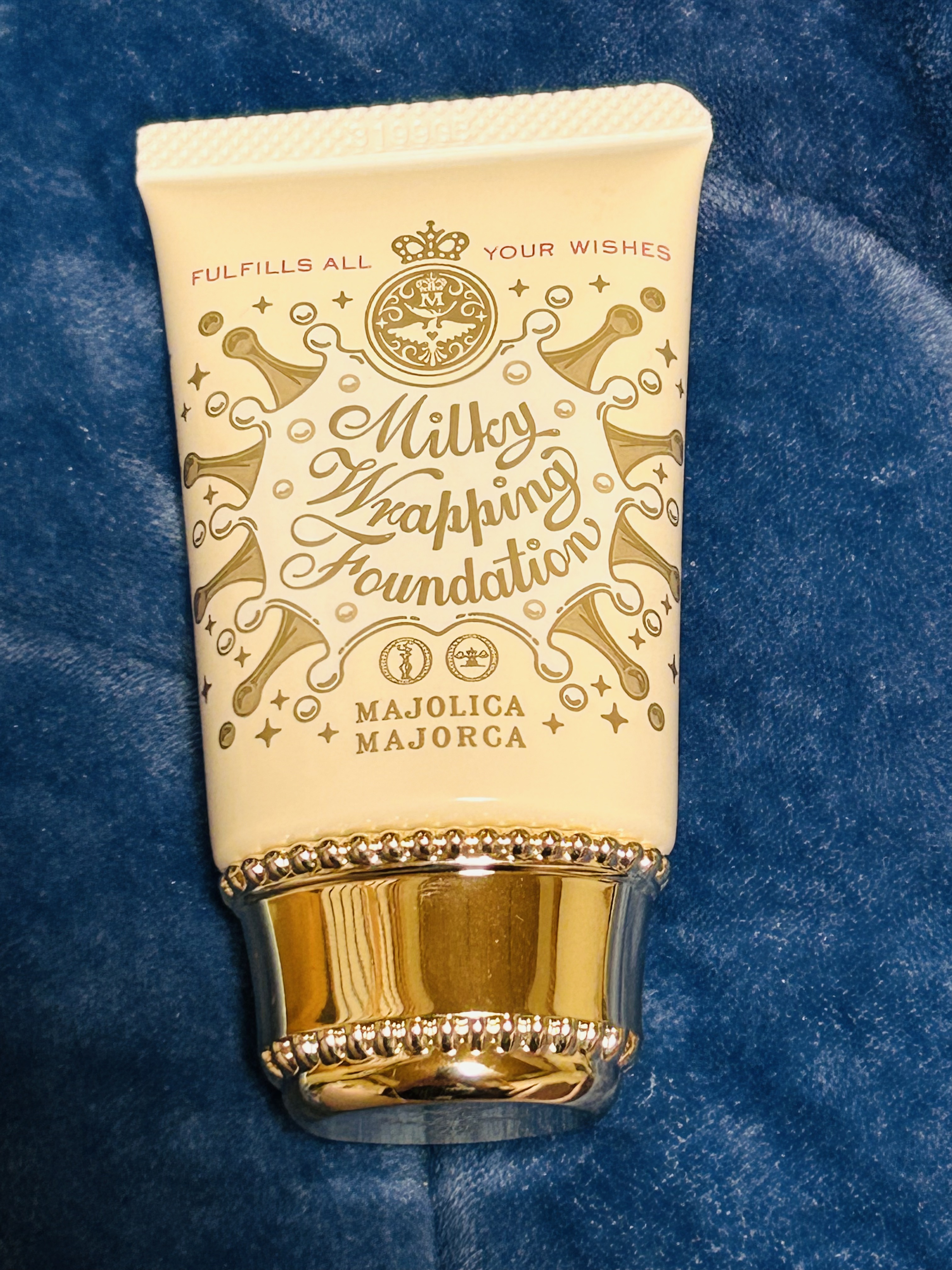 ミルキーラッピングファンデ/MAJOLICA MAJORCA/リキッドファンデーションを使ったクチコミ（3枚目）