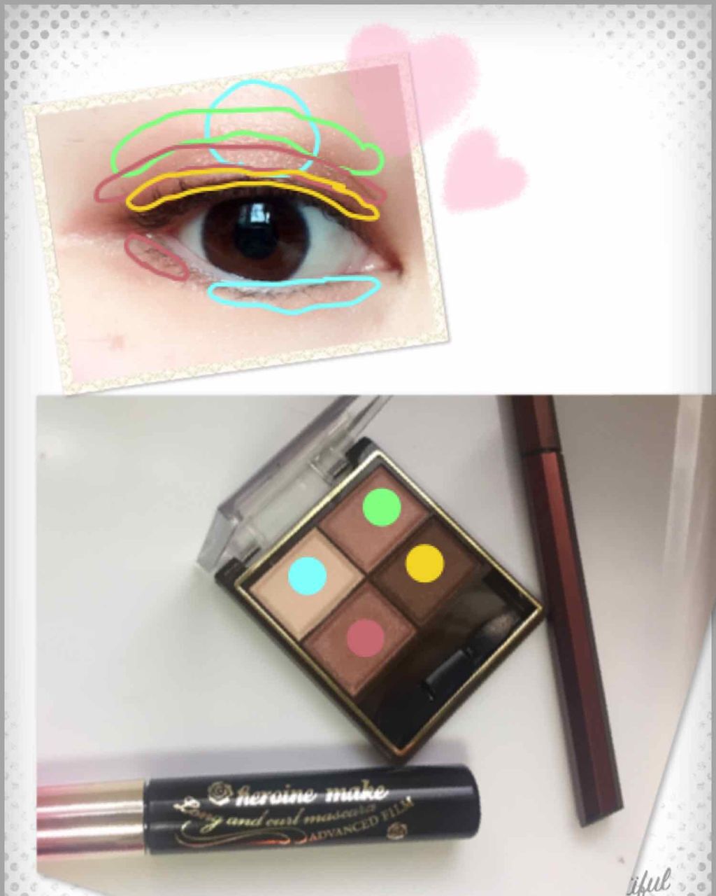 モテライナー リキッド/flowfushi/リキッドアイライナーを使ったクチコミ（3枚目）