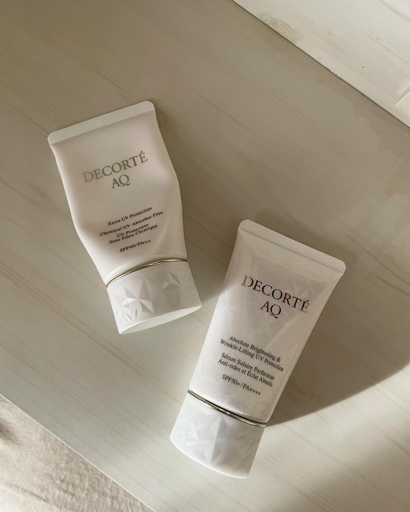 AQ アブソリュート UV プロテクション ブライトニング & リンクル/DECORTÉ/日焼け止めローションを使ったクチコミ(1枚目)