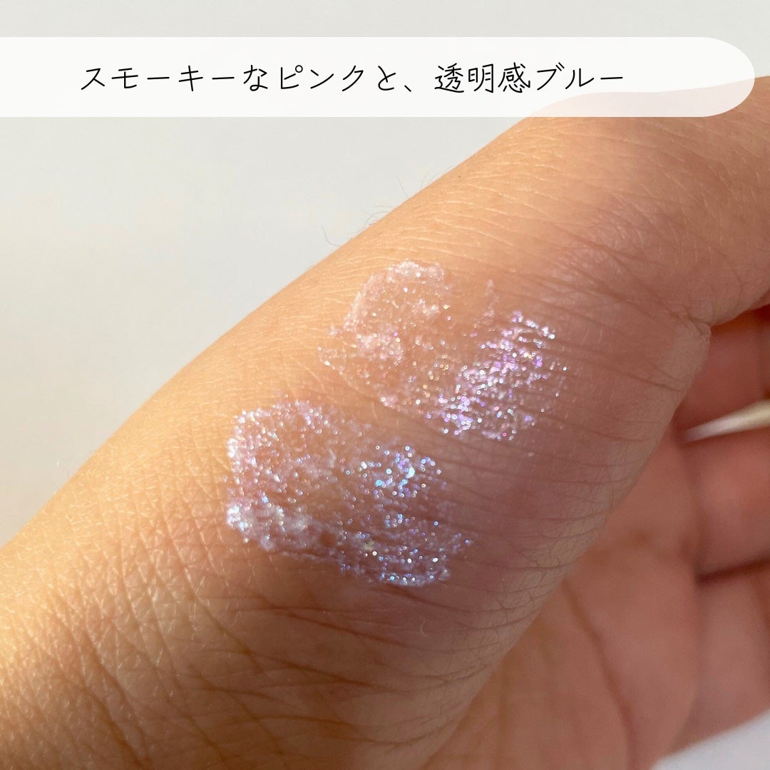 グリッターアイカラー/DAISY DOLL by MARY QUANT/グリッターを使ったクチコミ(3枚目)