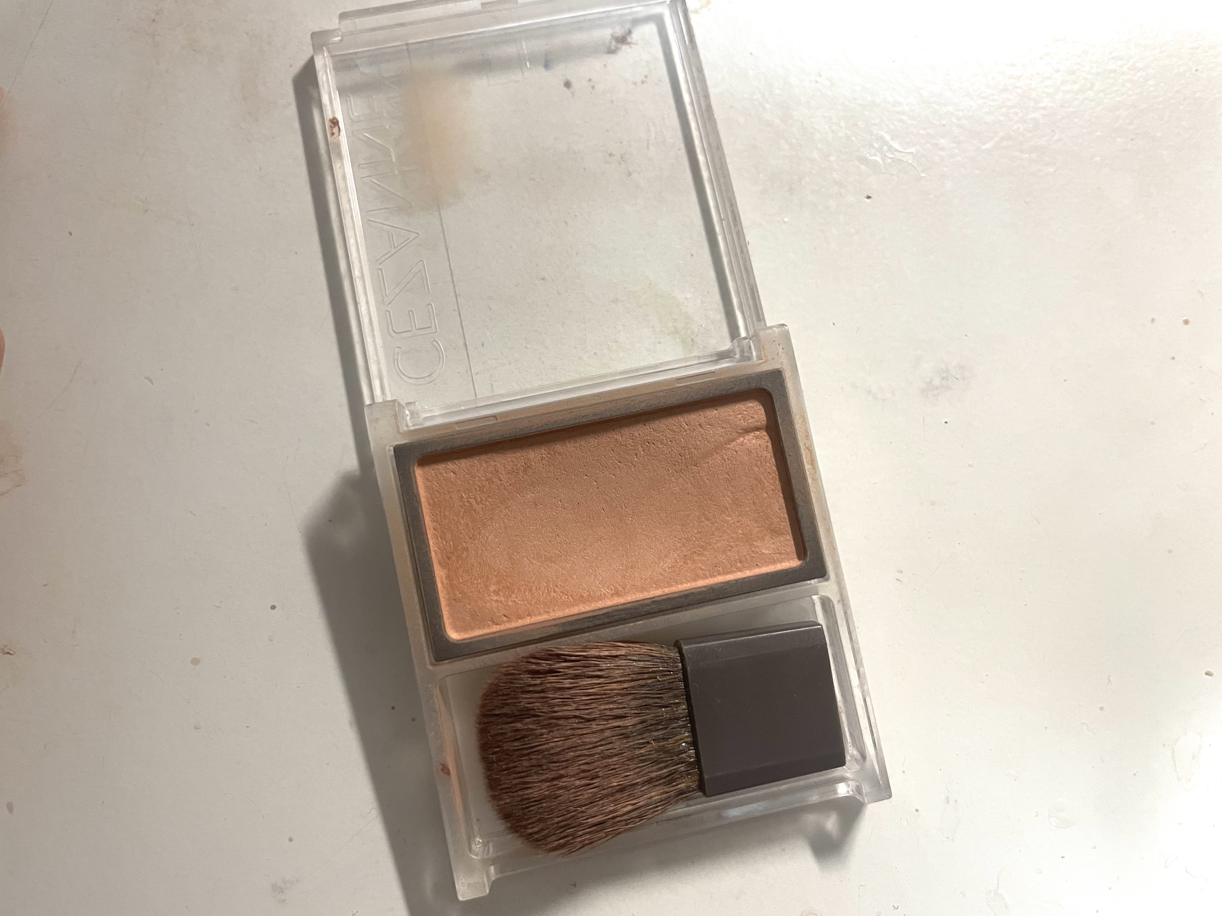 チークブラッシュ/CEZANNE/パウダーチークを使ったクチコミ（2枚目）