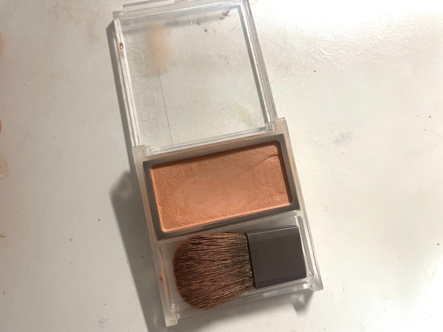 チークブラッシュ/CEZANNE/パウダーチークを使ったクチコミ(2枚目)