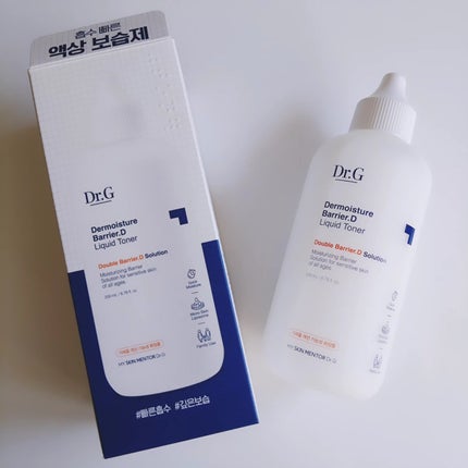 ザモイスチャーバリアDリキッドトナー/Dr.G/化粧水を使ったクチコミ(1枚目)