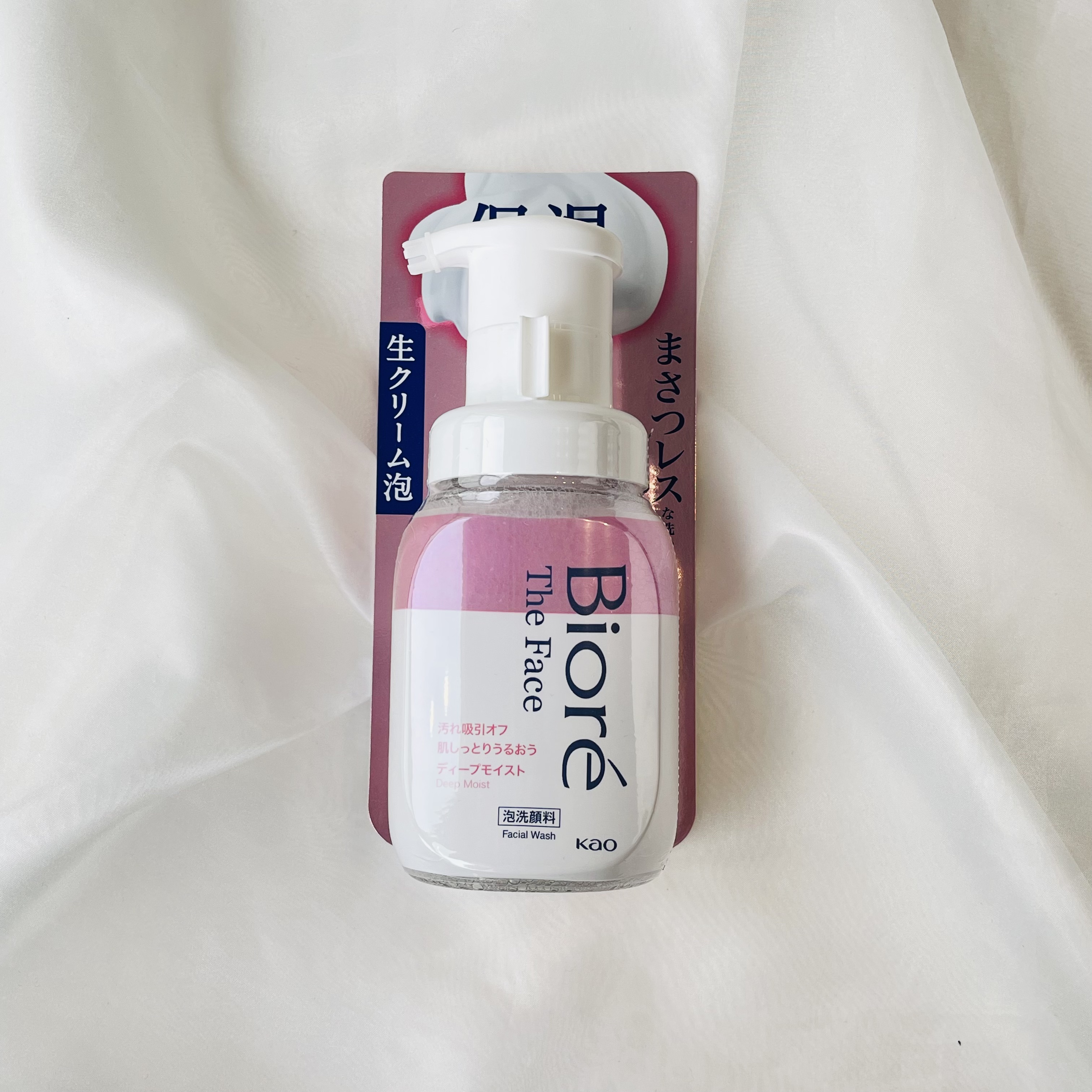 ビオレ ザフェイス 泡洗顔料 ディープモイスト/ビオレ/泡洗顔を使ったクチコミ（2枚目）