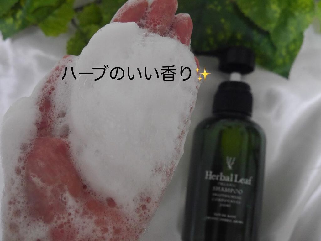 オーガニックシャンプー／コンディショナー/ハーバルリーフ/市販シャンプーを使ったクチコミ（2枚目）