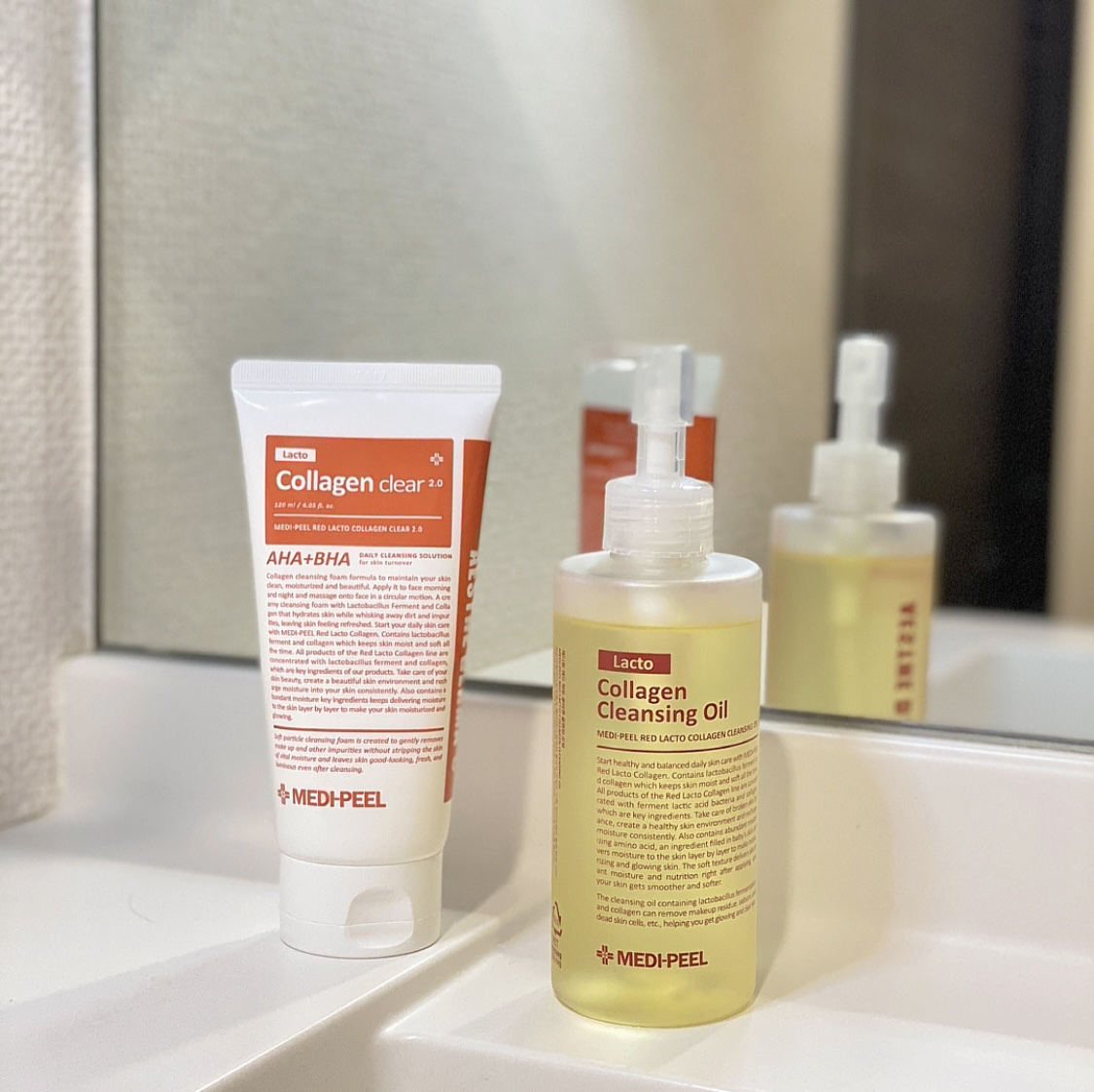 レッドラクトコラーゲンクリア2.0/MEDIPEEL/洗顔フォームを使ったクチコミ（1枚目）