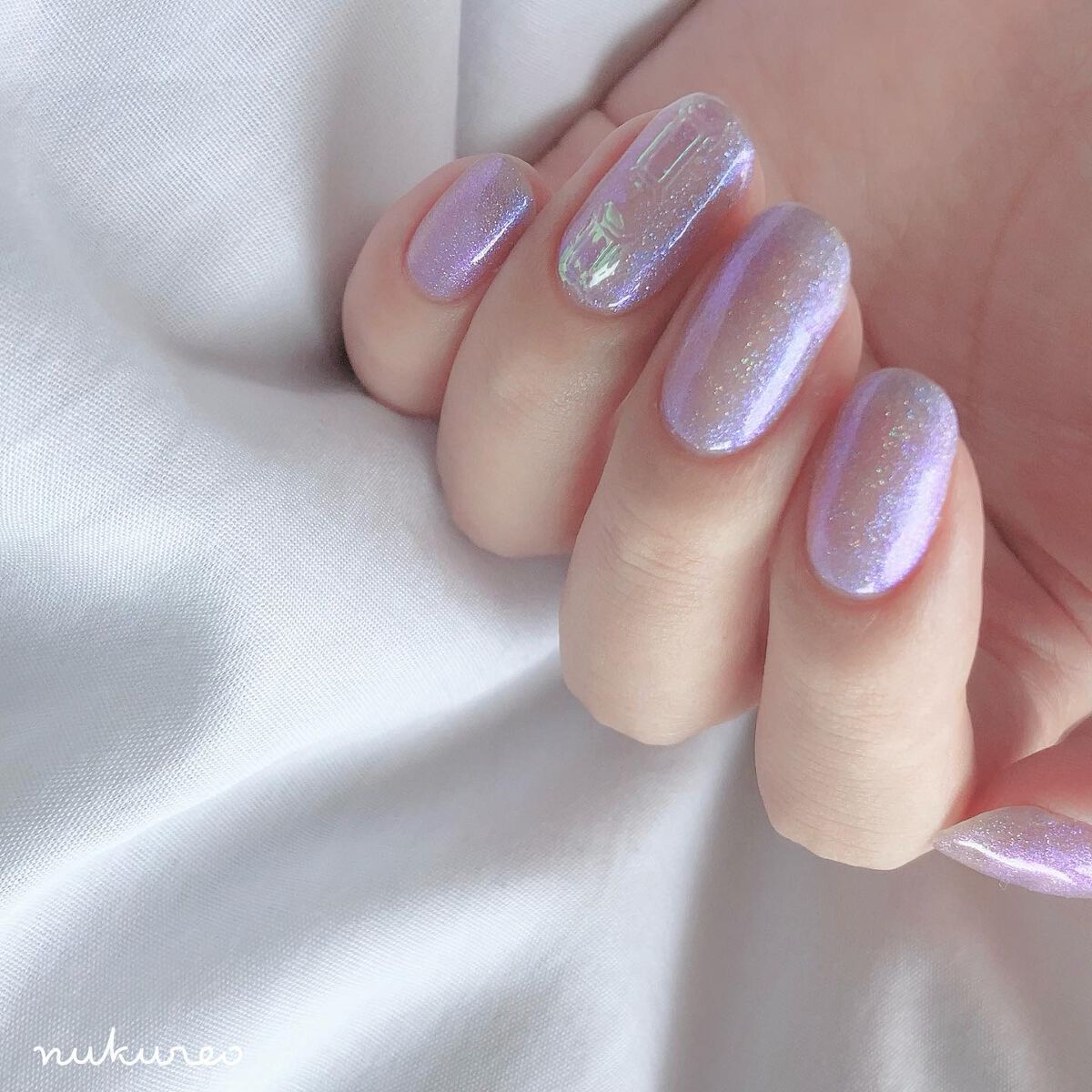 #セルフジェルネイル,#ジェルネイル,#セルフネイル,#ネイル,#セリアジェルネイル,#100均ネイル,#ユニコーンネイル,#ラメネイル,#簡単ネイル,#自爪ネイル,#うるうるネイル,#偏光ネイル,#オーロラネイル,#夏ネイルのネイルデザイン