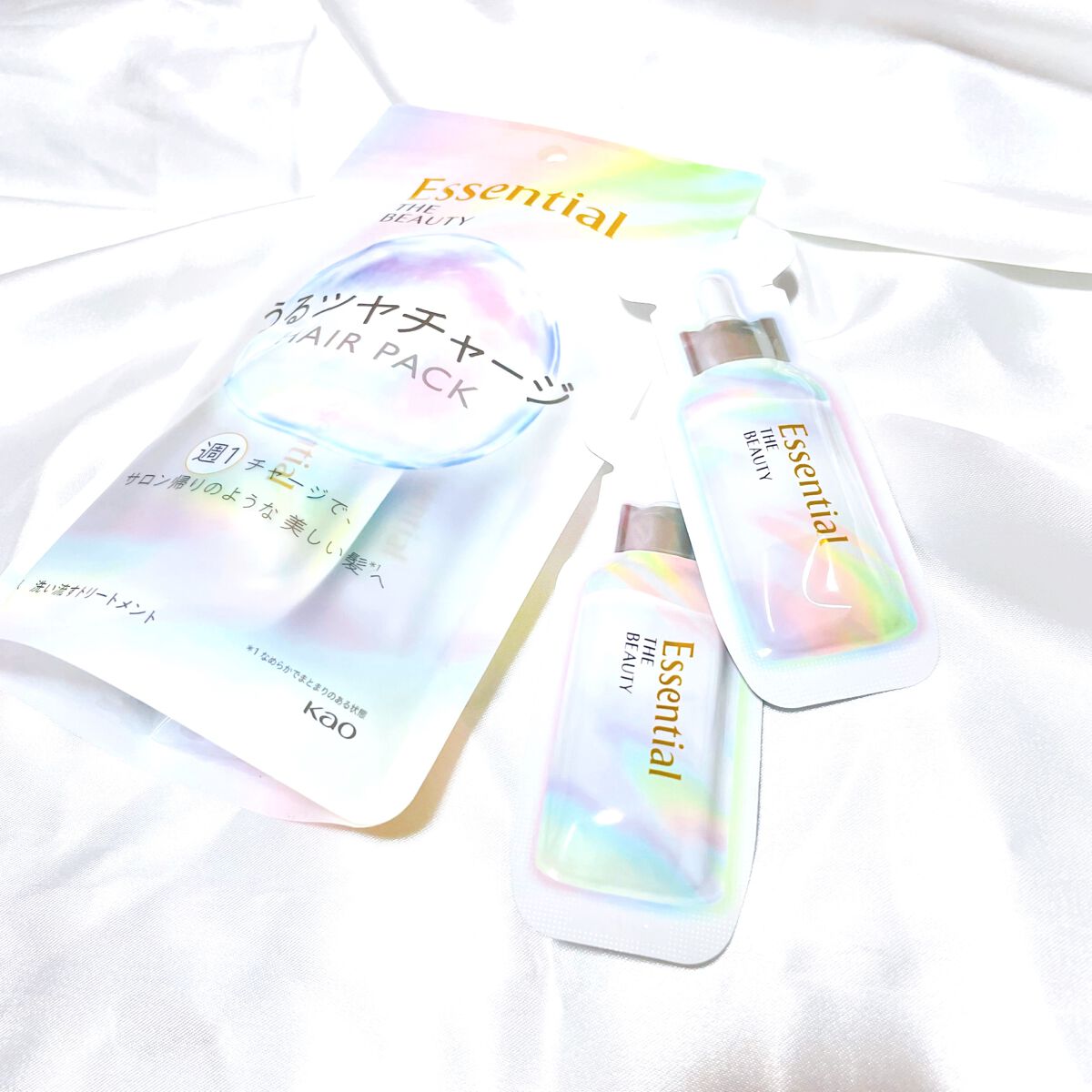 ザビューティ うるツヤチャージヘアパック/エッセンシャル/ヘアマスク・ヘアパックを使ったクチコミ(1枚目)