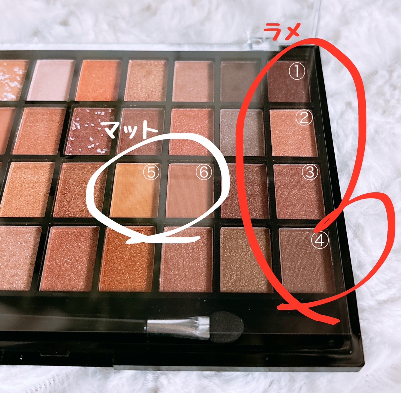 36 カラー アイシャドウ パレット / MAKEUP LABOSOPHYの口コミ