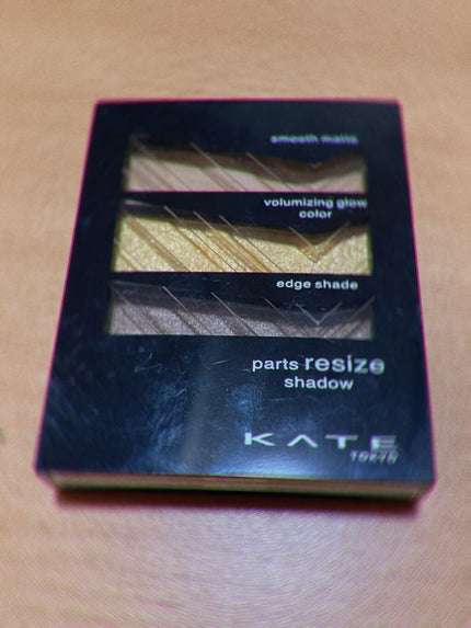パーツリサイズシャドウ/KATE/アイシャドウパレットを使ったクチコミ(1枚目)