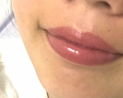 ルージュ ヴォリュプテ シャイン/YVES SAINT LAURENT BEAUTE/口紅を使ったクチコミ(2枚目)