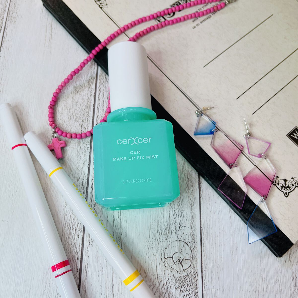 メイクアップフィックスミスト/cerXcer/フィックスミストを使ったクチコミ（1枚目）