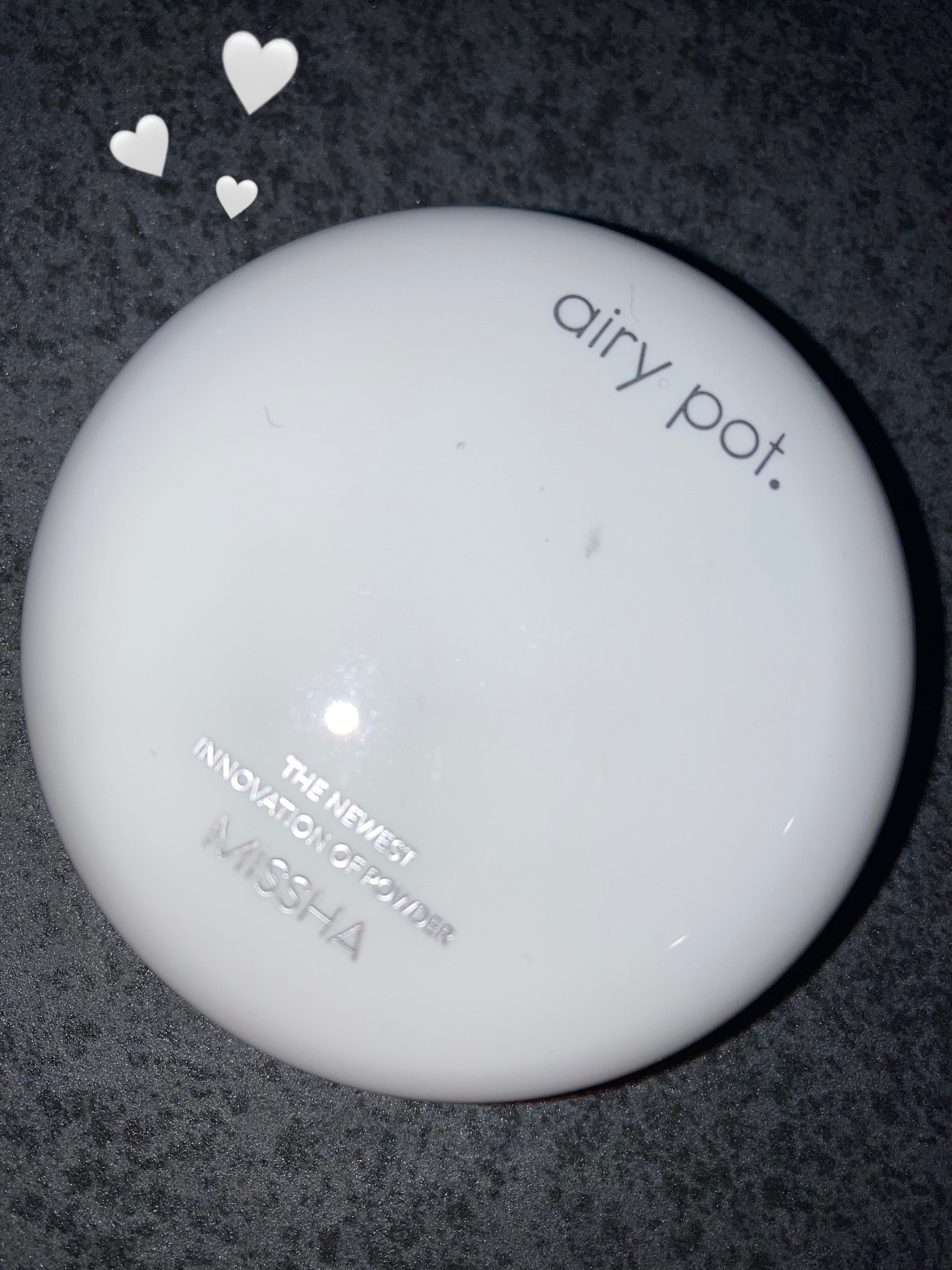 エアリーポット プレストパウダー/MISSHA/プレストパウダーを使ったクチコミ（1枚目）